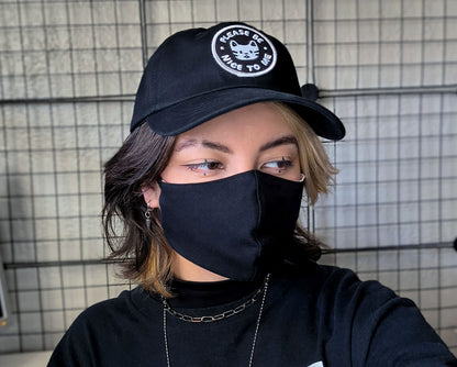 please be nice to me | embroidered patch hat