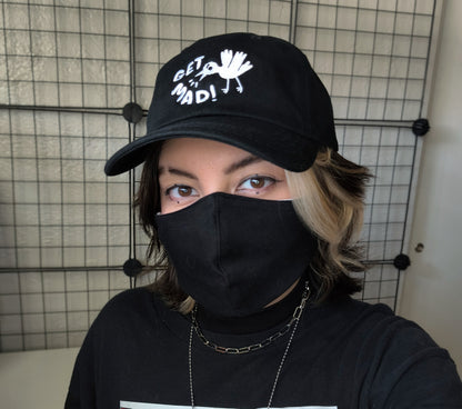 get mad! | embroidered twill hat