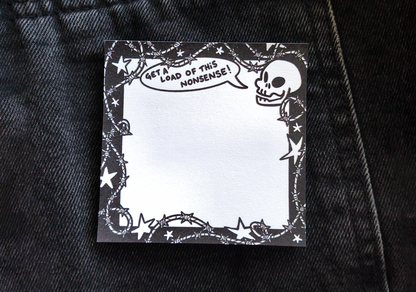 nonsense sticky notes